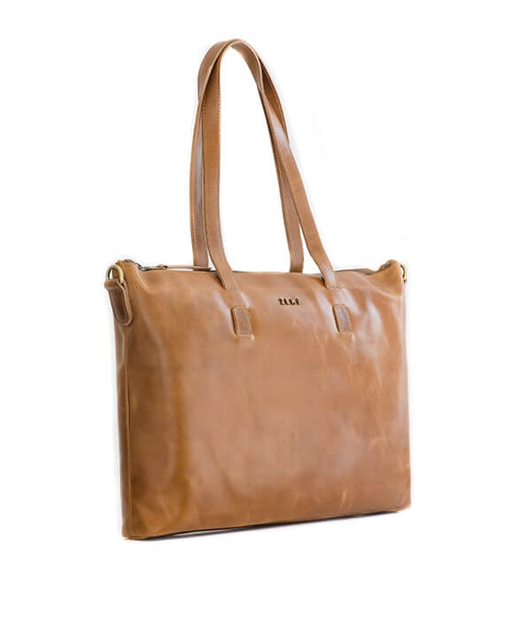 Zemp Molokai On - The - Go Handbag | Waxy Tan - KaryKase