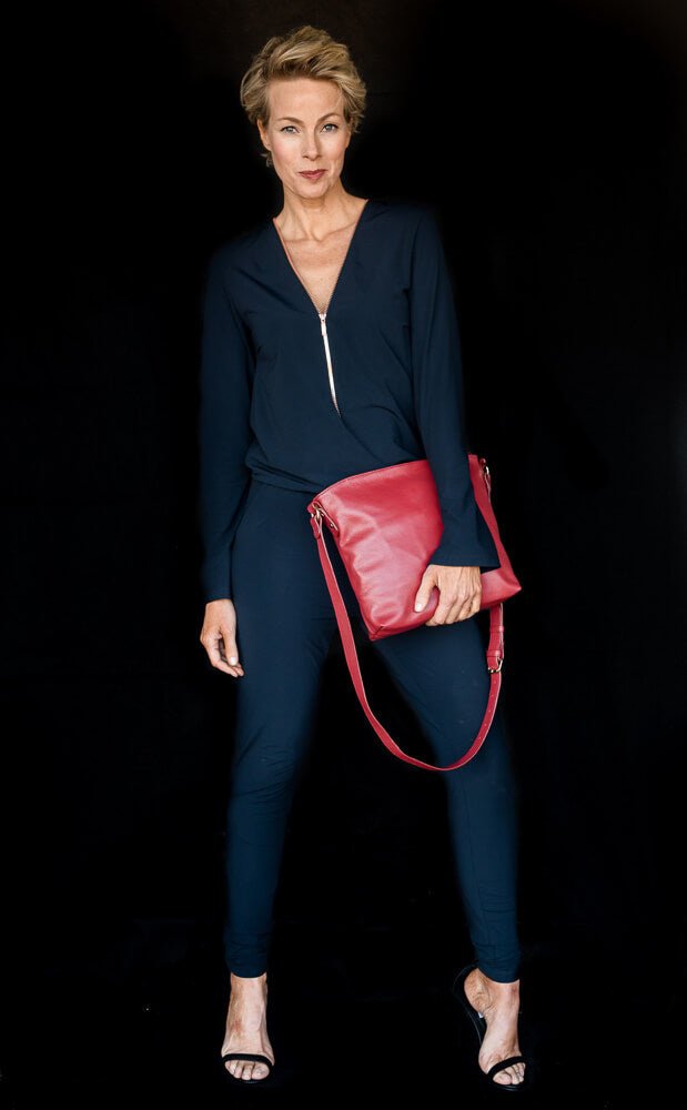 Zemp Orlando Cross Body Bag | Navy - KaryKase