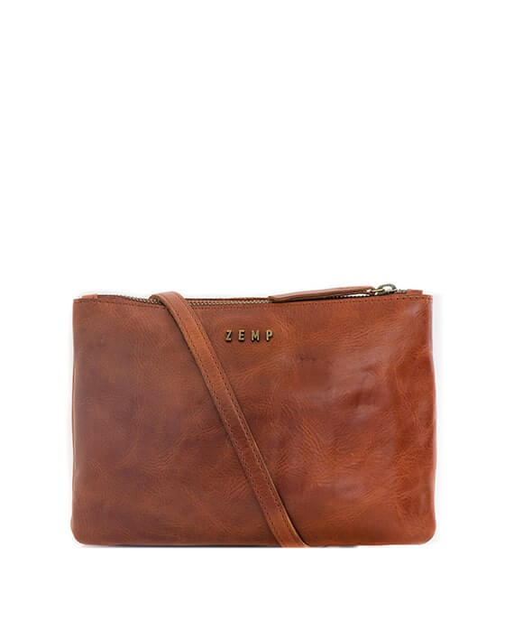 Zemp Paddington Sling Bag | Chestnut - KaryKase