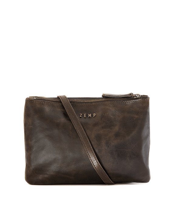 Zemp Paddington Sling Bag | Waxy Brown - KaryKase