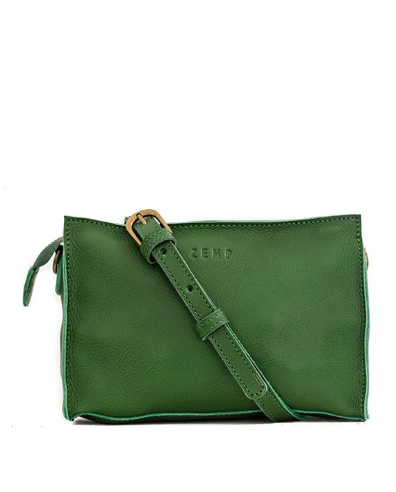 Zemp Palau Crossbody Bag | Forest Green - KaryKase