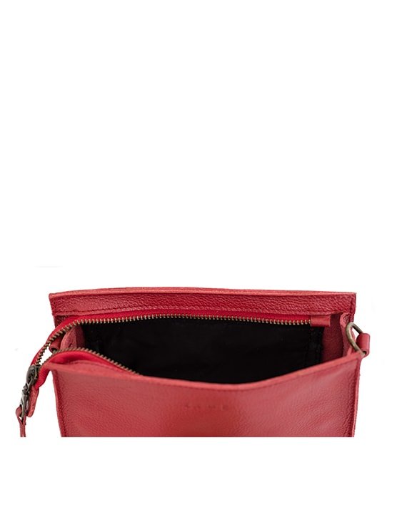 Zemp Palau Crossbody Bag | Red - KaryKase