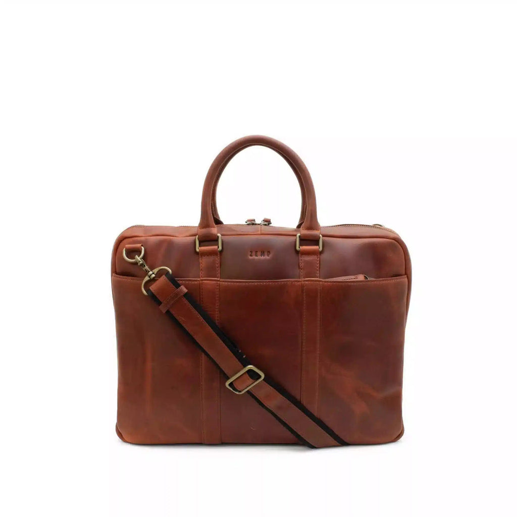 Zemp Supernova 13″ Laptop Bag | Chestnut - KaryKase