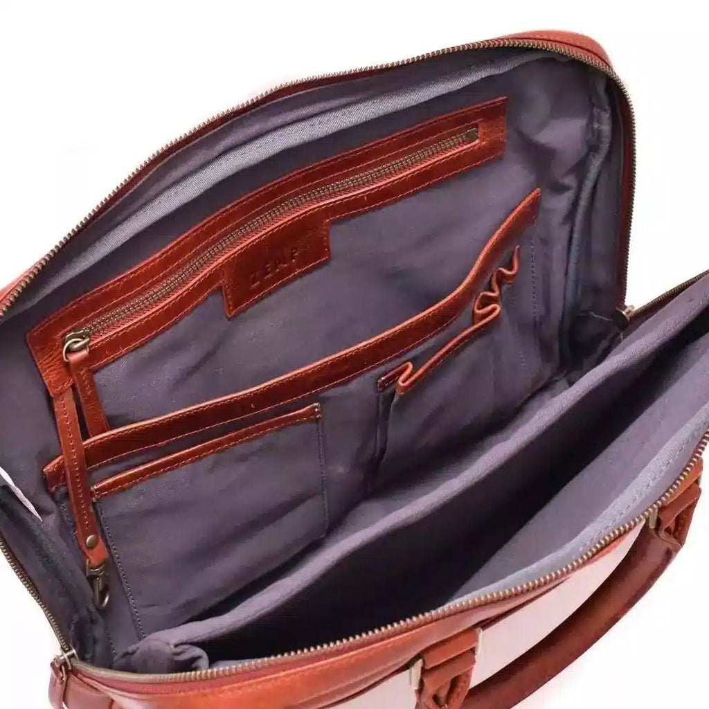Zemp Supernova 13″ Laptop Bag | Chestnut - KaryKase