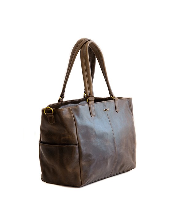 Zemp Zempie Nappy Bag | Waxy Brown - KaryKase