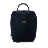 Tan Leather Goods - Olivia Leather Backpack | Black - KaryKase