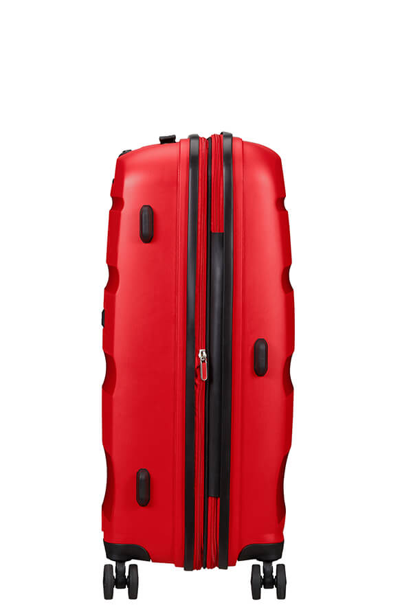 American Tourister Bon Air DLX 66cm Medium Spinner - Expandable | Magma Red - KaryKase