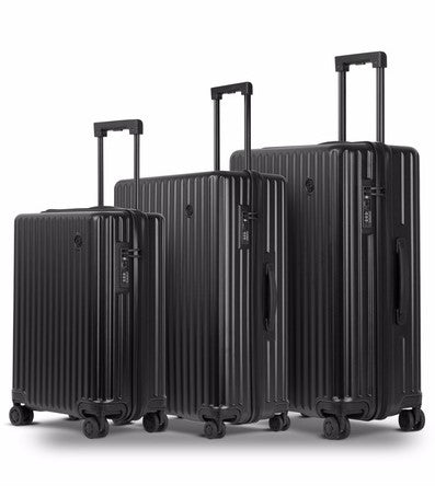 Conwood Vector Glider Luggage Set | Black - KaryKase