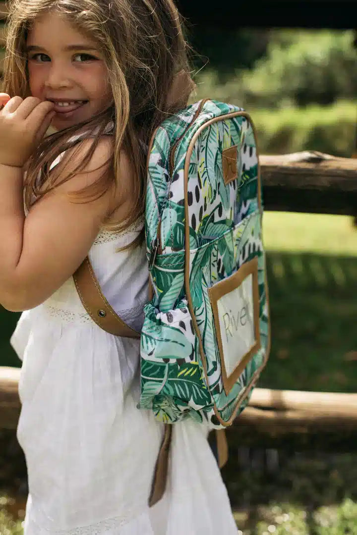 Thandana Laminated Fabric Kids Backpack - KaryKase