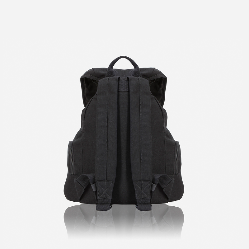 Brando Canvas Shift Everyday Backpack | Black - KaryKase