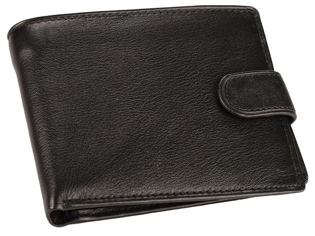 Adpel Napoli Leather Wallet | Black - KaryKase