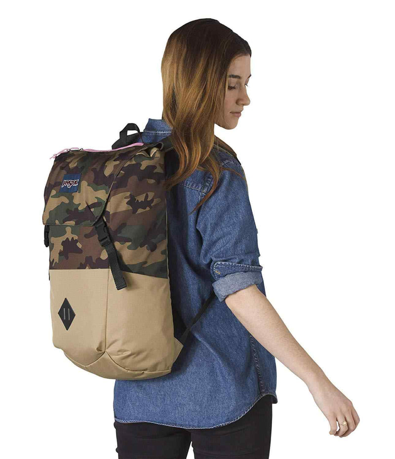 Jansport Pike 15" Laptop Backpack | Surplus Camo - KaryKase