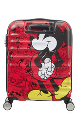 American Tourister Disney Wavebreaker 55cm Cabin Spinner | Mickey Comics Red - KaryKase