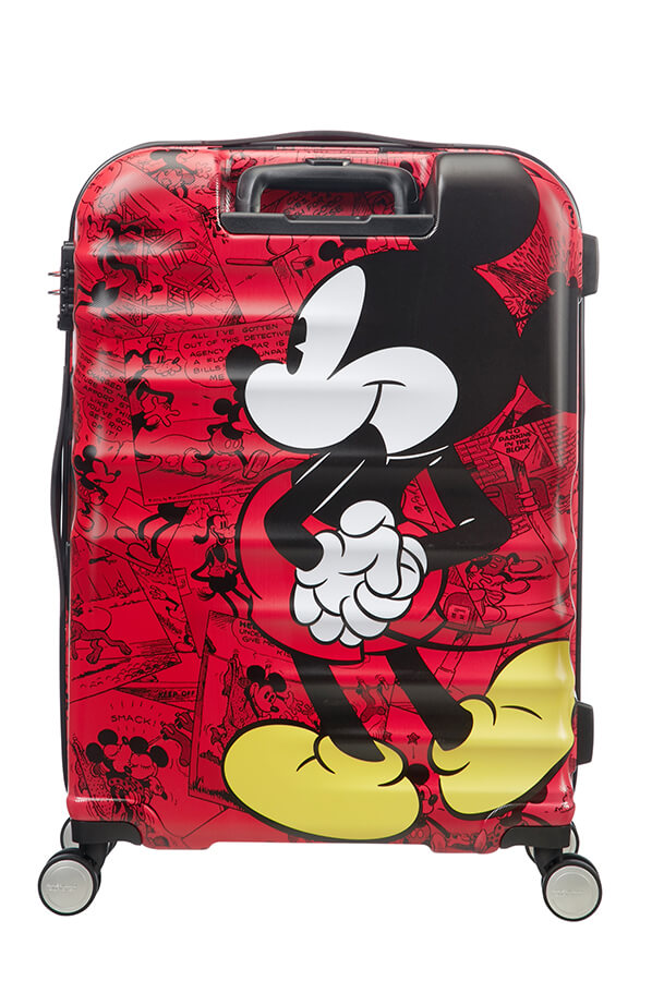 American Tourister Disney Wavebreaker 67cm Spinner | Mickey Comics Red - KaryKase