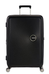 American Tourister Soundbox 67cm Medium Spinner-Expandable | Bass Black - KaryKase