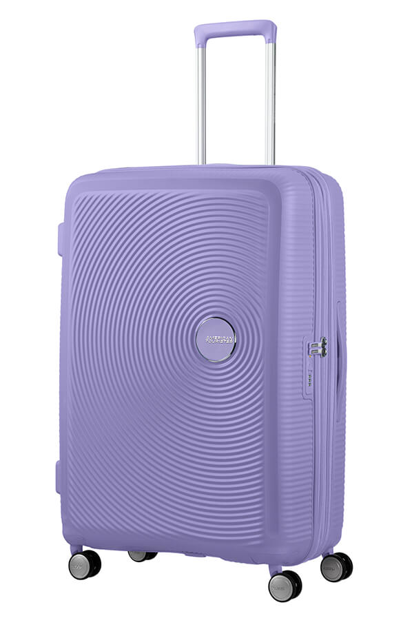 American Tourister Soundbox 77cm Large Spinner - Expandable | Lavender - KaryKase