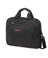 American Tourister AT Work 13.3"-14.1" Laptop Bag | Black/Orange - KaryKase