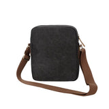 Escape Classic Canvas Utility Crossbody Bag | Black - KaryKase