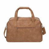 Escape Imitation Leather Carry-All Weekender Bag | Light Brown - KaryKase