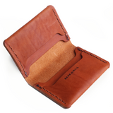 Bark And Mill Bi-Fold Card Holder | Tan - KaryKase