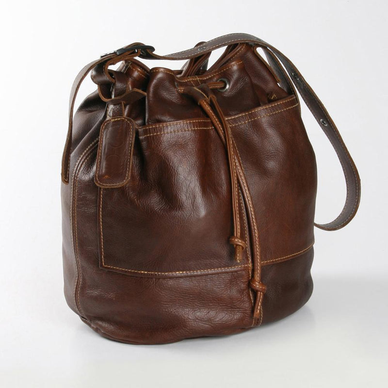 Thandana Bucket Leather Handbag - KaryKase