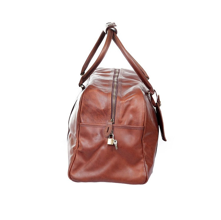 Melvill & Moon Leather Bulawayo Duffel Bag | Brown - KaryKase
