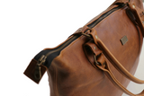 Tan Leather Goods - Daisy Leather Handbag | Pecan - KaryKase