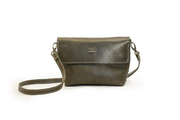 Tan Leather Goods - Mila Sling Bag | Olive - KaryKase