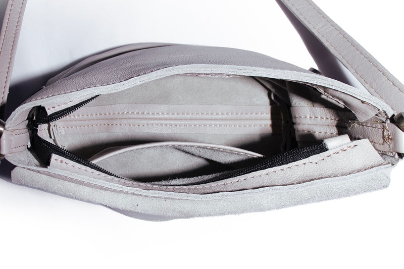 Tan Leather Goods - Mila Sling Bag | Cream - KaryKase