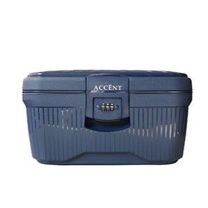 Tosca Accent Guardian Hardshell Vanity Case | Navy - KaryKase