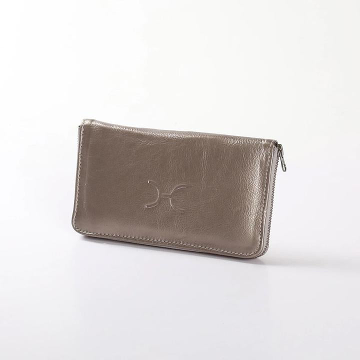 Thandana Ladies Large Wallet Metallic Leather - KaryKase