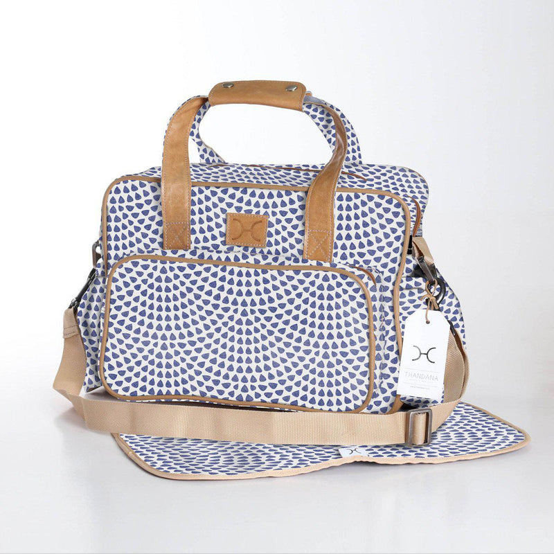 Thandana Laminated Fabric Nappy Bag | Multiple Colour Options - KaryKase