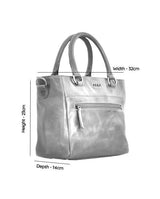 Zemp Paris Grab Handbag | Chestnut - KaryKase