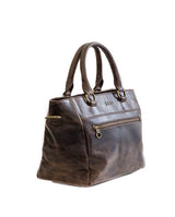 Zemp Paris Grab Handbag | Waxy Brown - KaryKase