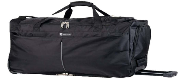 Pierre Cardin Trolley Duffel Backpack Medium | Black - KaryKase