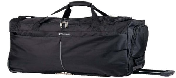 Pierre Cardin Trolley Duffel Backpack Large | Black - KaryKase