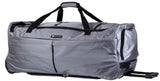 Pierre Cardin Trolley Duffel Backpack Small | Grey - KaryKase