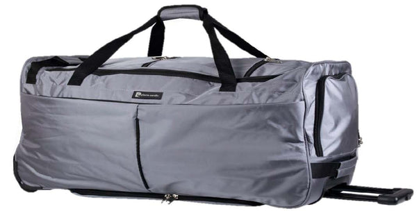 Pierre Cardin Trolley Duffel Backpack Large | Grey - KaryKase