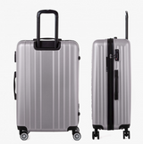 Pierre Cardin Belmont Luggage Spinner 3 Piece Set | Metallic Silver - KaryKase