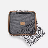 Thandana Travel Luggage Organizer Pods - 6 Piece Set | Cheetah White - KaryKase