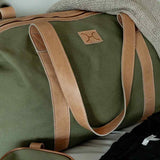 Thandana Masai Wax Canvas Carrier Luggage Bag - KaryKase