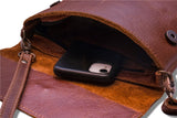 Tan Leather Goods - Mila Sling Bag | Pecan - KaryKase