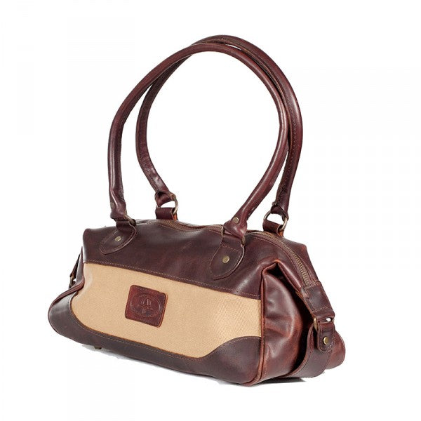 Melvill & Moon Bowling Bag/Handbag | Khaki - KaryKase