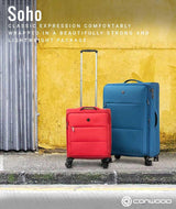 Conwood Soho Spinner Luggage Set | Red - KaryKase