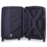 Pierre Cardin Polypropylene 3 Piece Spinner Set | Black - KaryKase