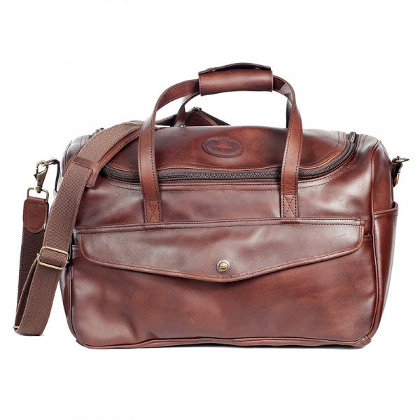Melvill & Moon Leather Kili Carry On Bag | Brown - KaryKase