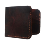 Bark And Mill Slim Bi-Fold Wallet | Chocolate - KaryKase