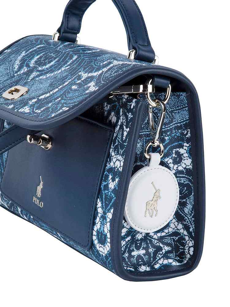 Polo Bedford Flapover Sling | Navy - KaryKase