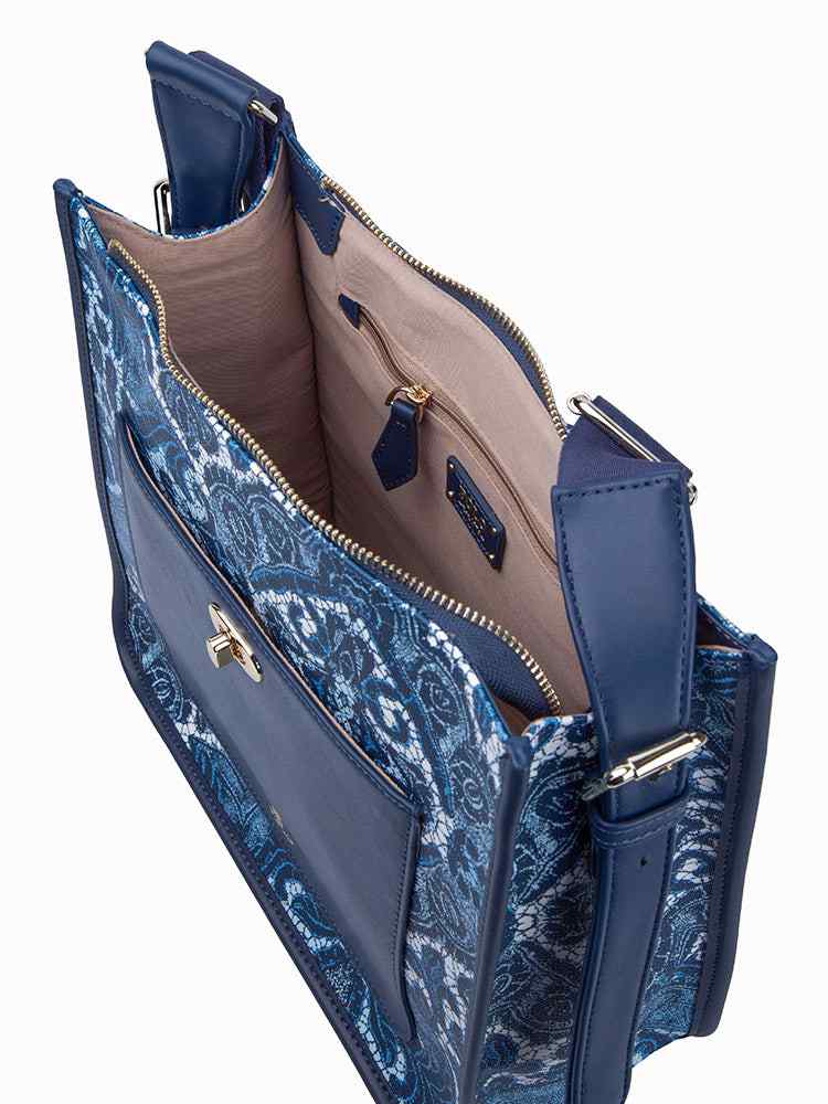 Polo Bedford Hobo Handbag | Navy - KaryKase