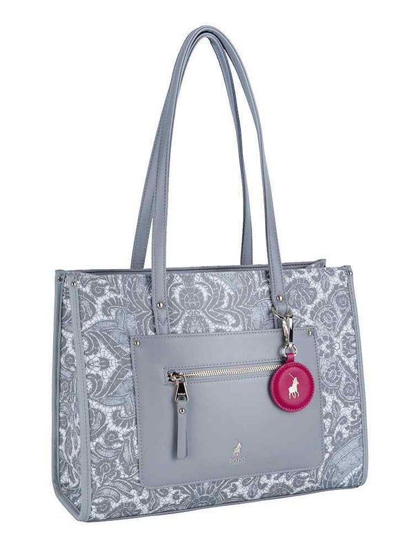 Polo Bedford Tote Handbag | Grey - KaryKase